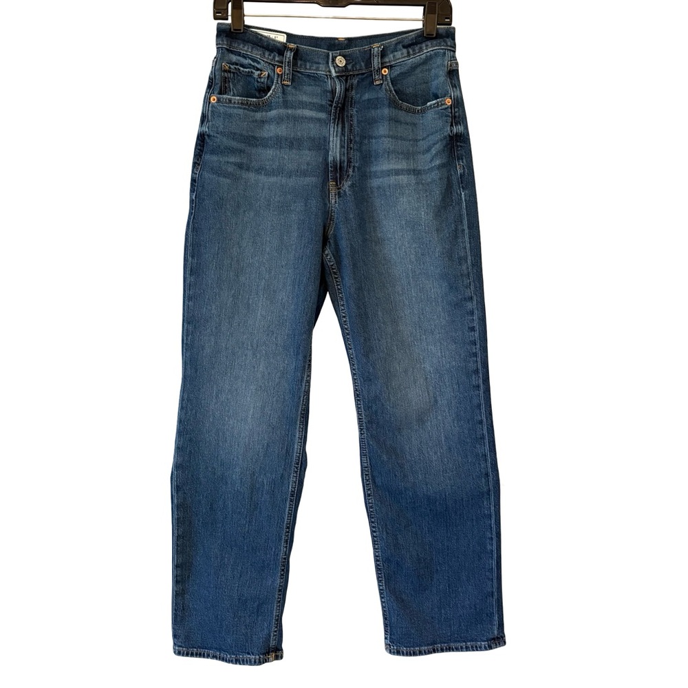 Gap Loose High Rise Jeans, Sz 6 Short - Picture 4 of 14